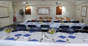 DIINING TABLES SET FOR LUNCH