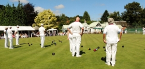 VIEWED TOWARDS THE CLUBHOUSE